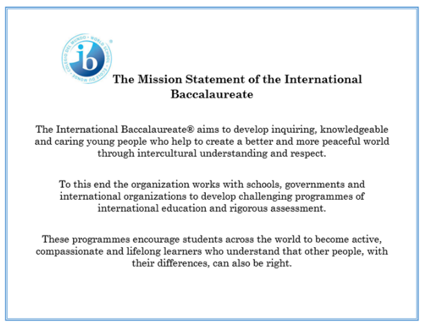 IB Mission Statement